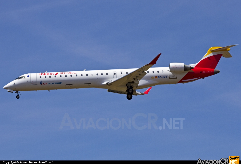 EC-JZT - Bombardier CRJ-900ER - Iberia Regional (Air Nostrum)