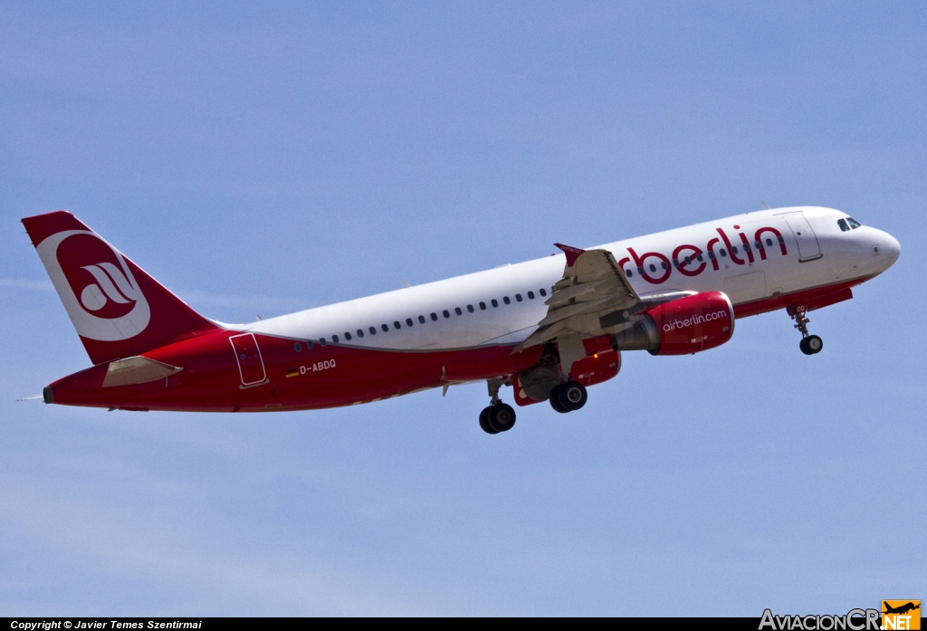 D-ABDQ - Airbus A320-214 - Air Berlin