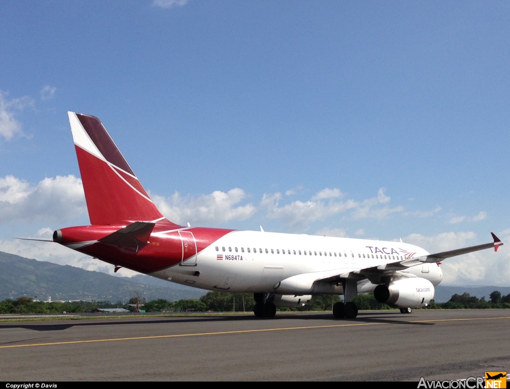 N684TA - Airbus A320-233 - TACA