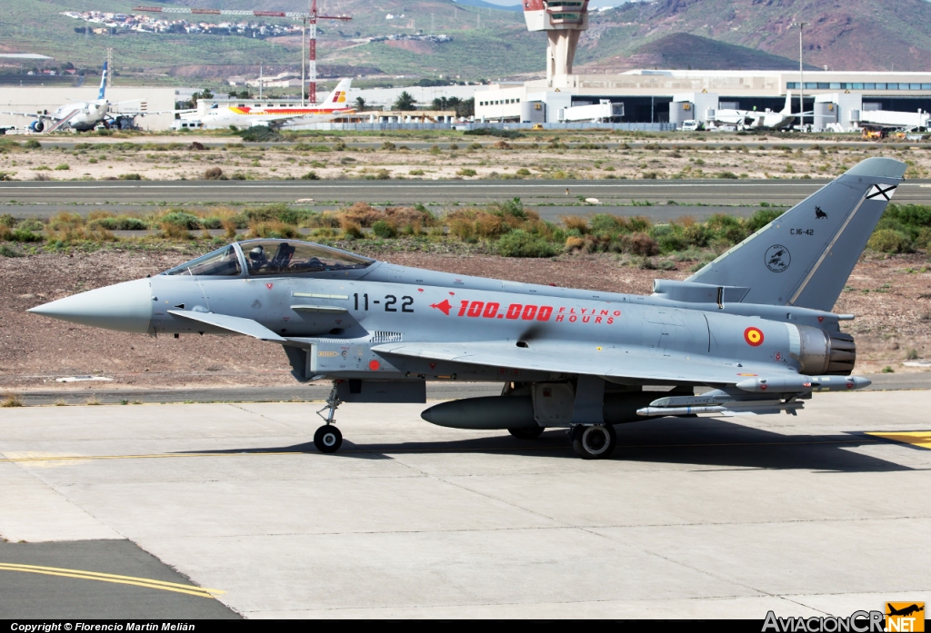 C.16-42 - Eurofighter Typhoon - España - Ejército del Aire