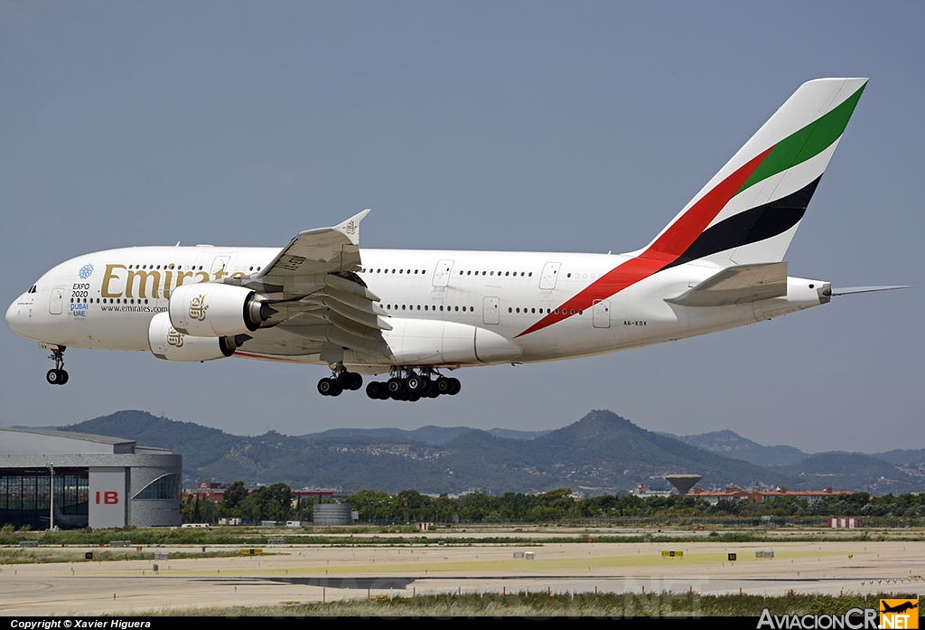 A6-EDX - Airbus 380-861 - Emirates