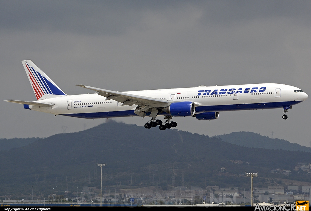 EI-UNN - Boeing 777-312 - Transaero Airlines