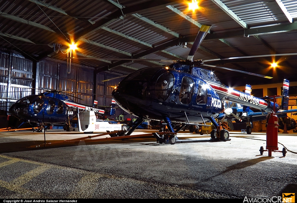 MSP008 - Mcdonnell Douglas MD600N - Ministerio de Seguridad Pública - Costa Rica