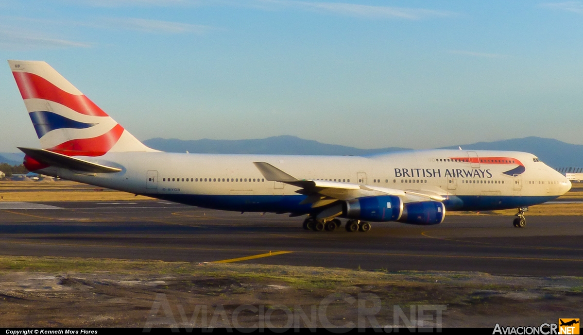 G-BYGB - Boeing 747-436 - British Airways