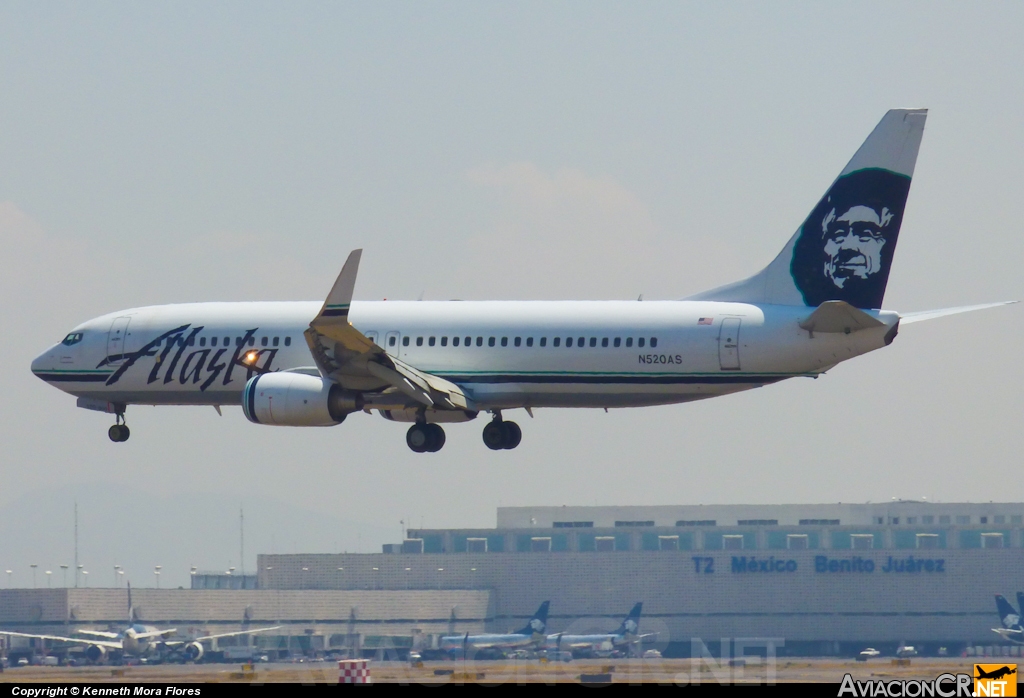 N520AS - Boeing 737-890(WL) - Alaska Airlines