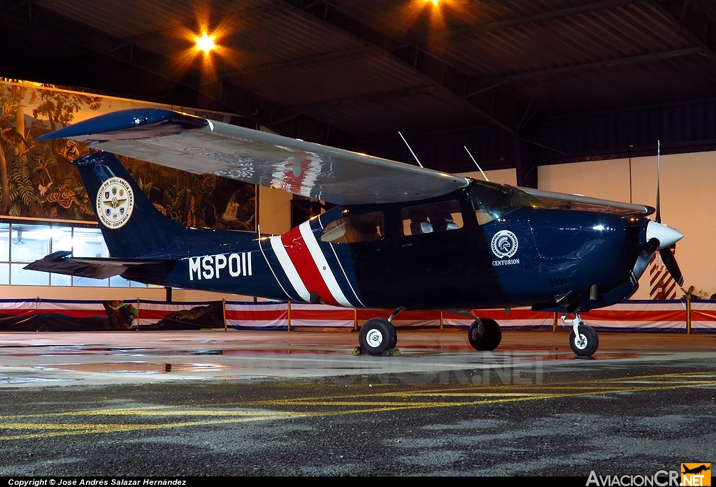 MSP011 - Cessna T210N Turbo Centurion II - Ministerio de Seguridad Pública - Costa Rica