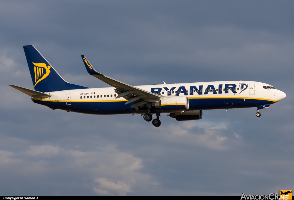 EI-EBP - Boeing 737-8AS - Ryanair