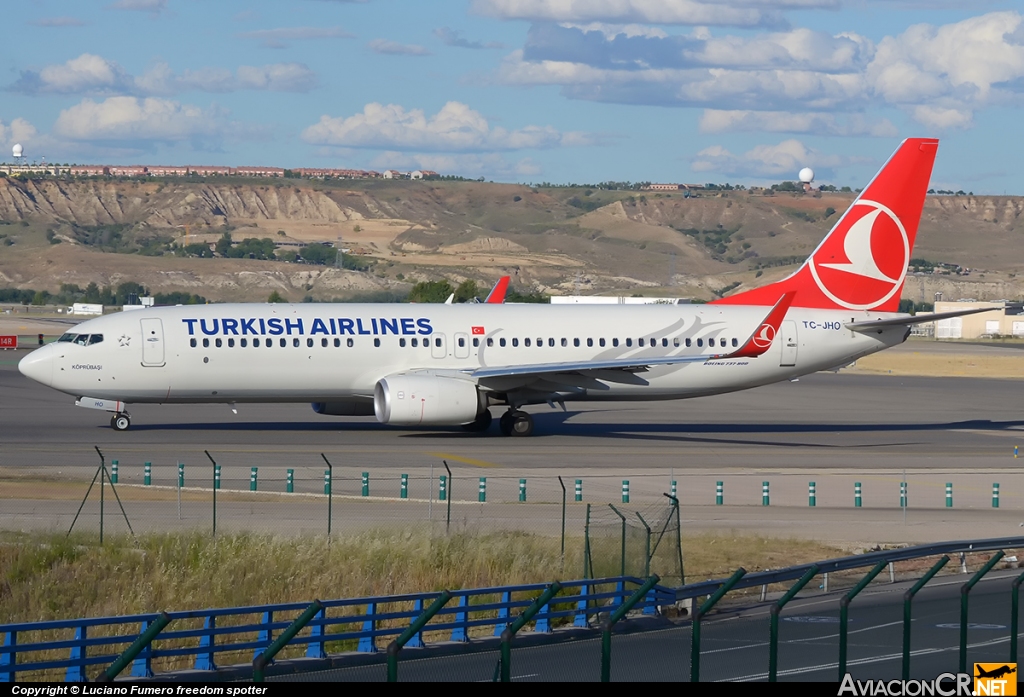 TC-JHO - Boeing 737-8F2 - Turkish Airlines