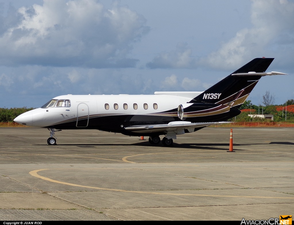 N13SY - British Aerospace BAe 125-800A - Privado