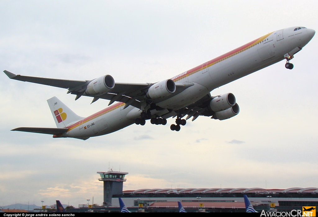 EC-JNQ - Airbus A340-642 - Iberia