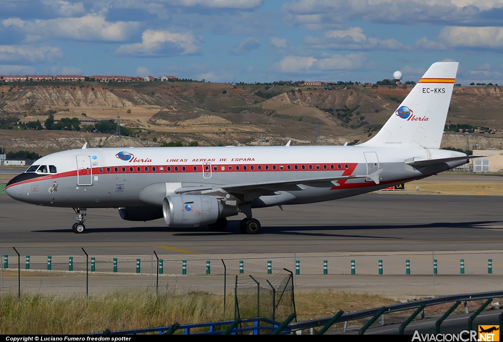 EC-KKS - Airbus A319-111 - Iberia