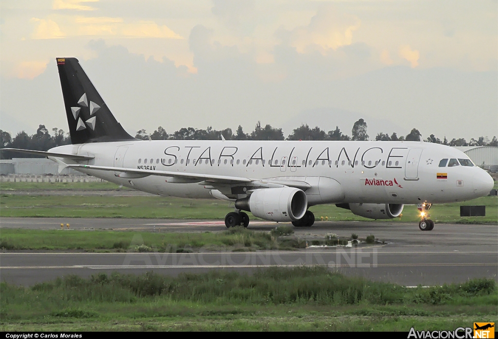 N536AV - Airbus A320-214 - Avianca