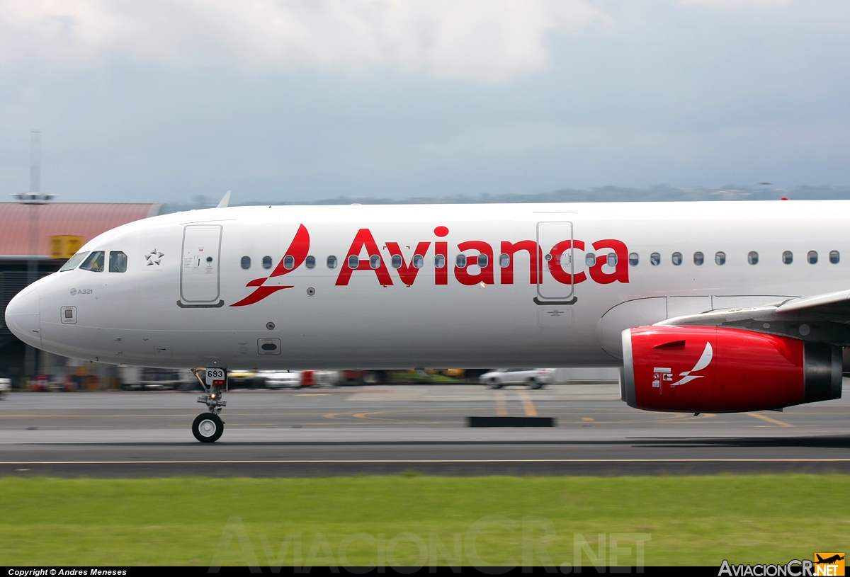 N693AV - Airbus A321-231 - Avianca