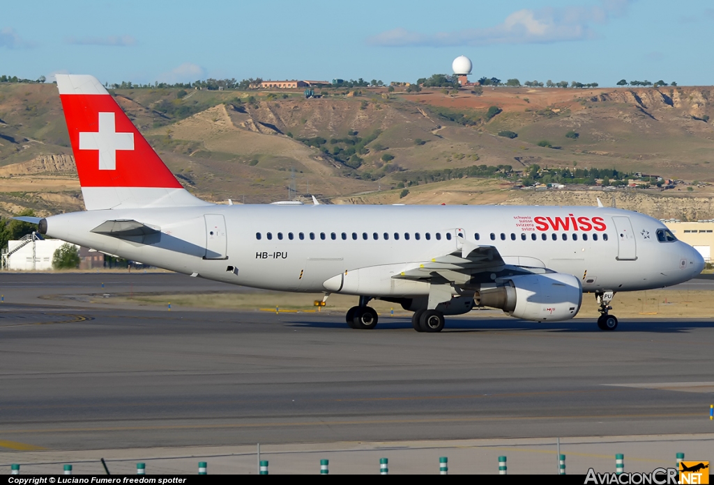 HB-IPU - Airbus A319-112 - Swiss International Air Lines