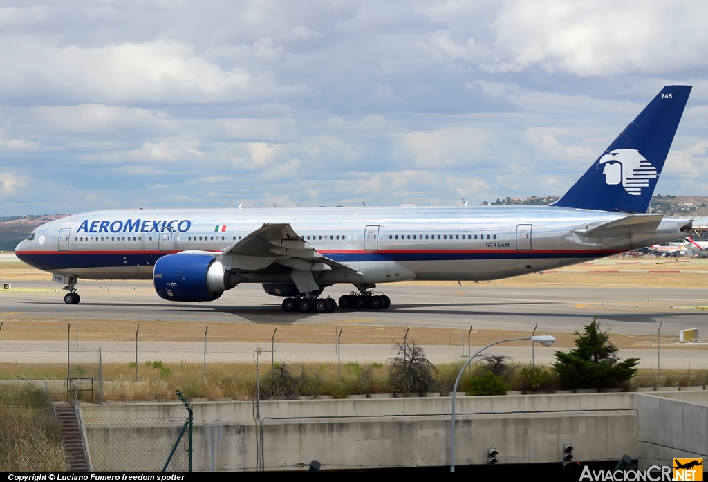 N745AM - Boeing 777-2Q8/ER - Aeromexico
