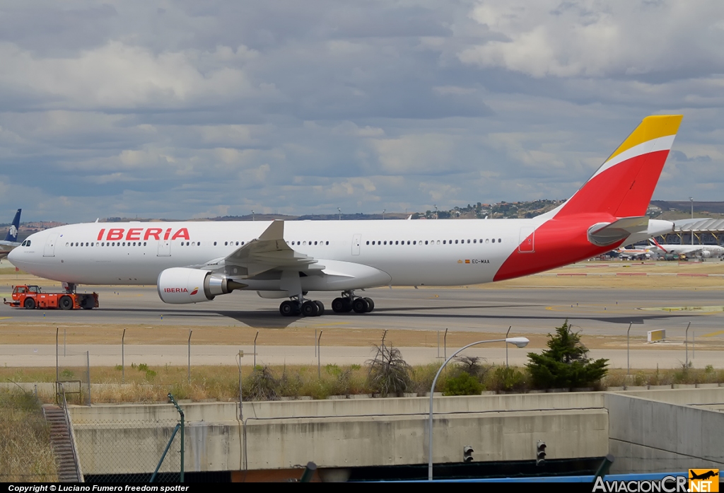EC-MAA - Airbus A330-302 - Iberia