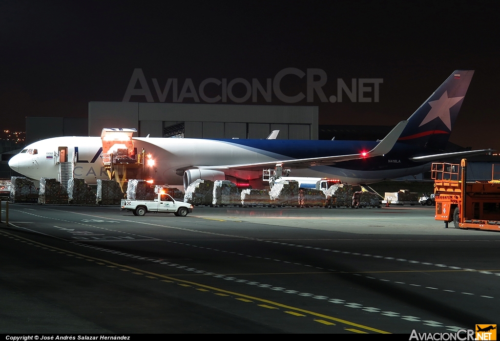 N418LA - Boeing 767-316F(ER) - LAN Cargo