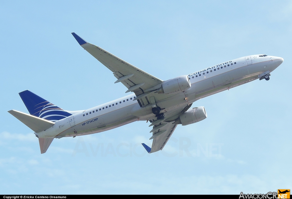 HP-1714CMP - Boeing 737-8V3 - Copa Airlines