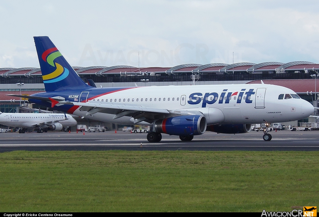 N521NK - Airbus A319-132 - Spirit Airlines