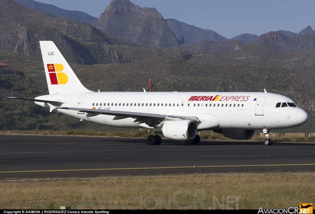 EC-LUC - Airbus A320-111 - Iberia Express