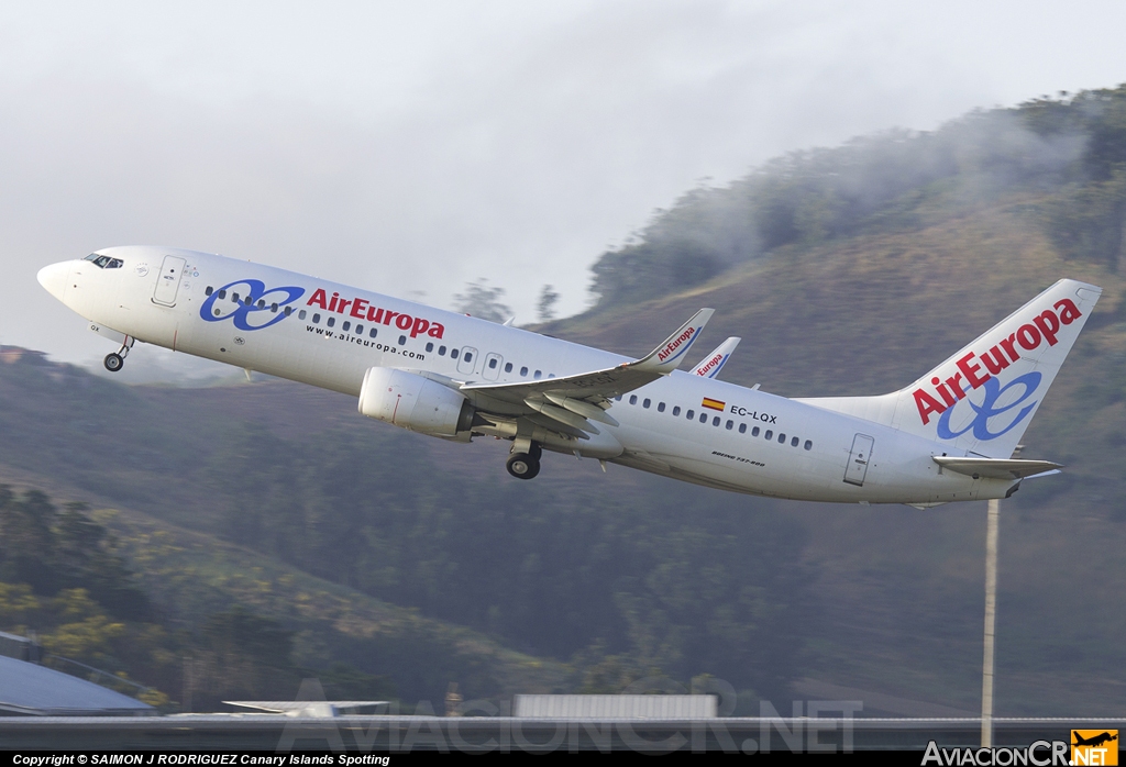 EC-LQX - Boeing 737-85P - Air Europa