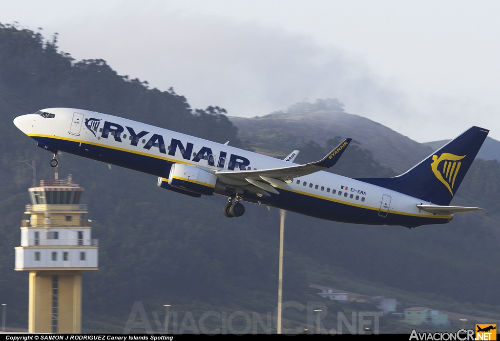 EI-EMA - Boeing 737-8AS - Ryanair