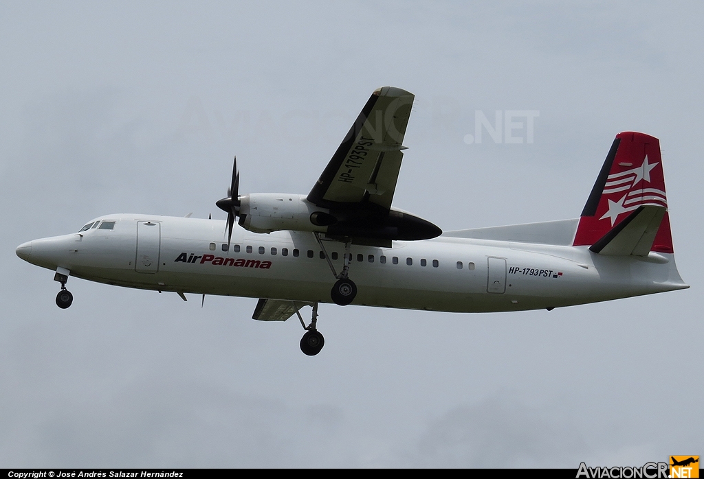 HP-1793PST - Fokker 50 - Air Panama