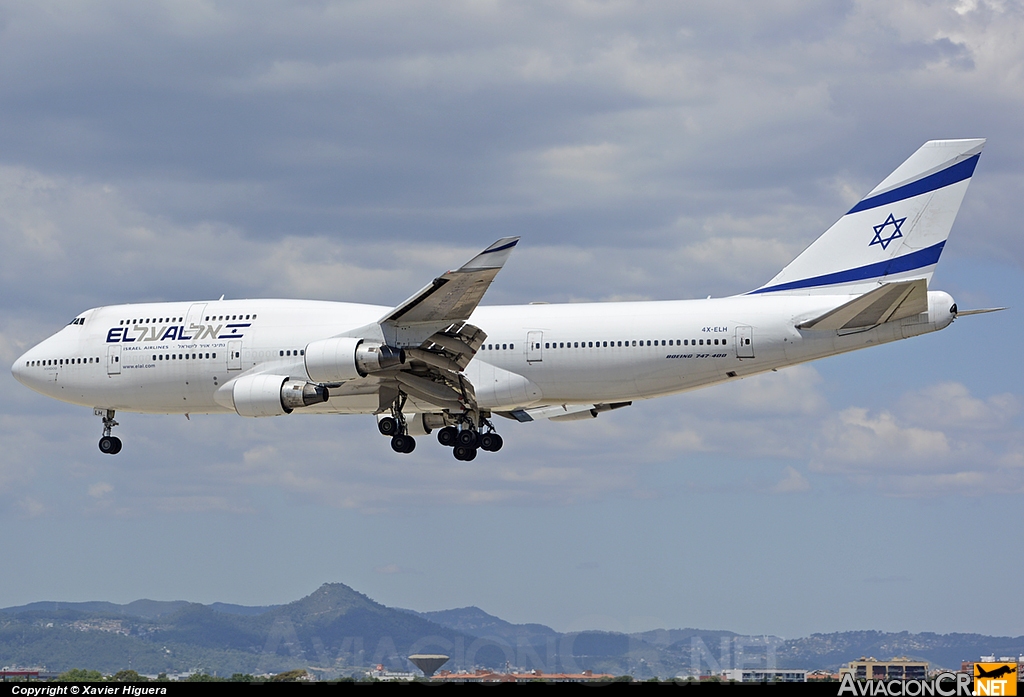 4X-ELH - Boeing 747-412 - El Al Israel Airlines