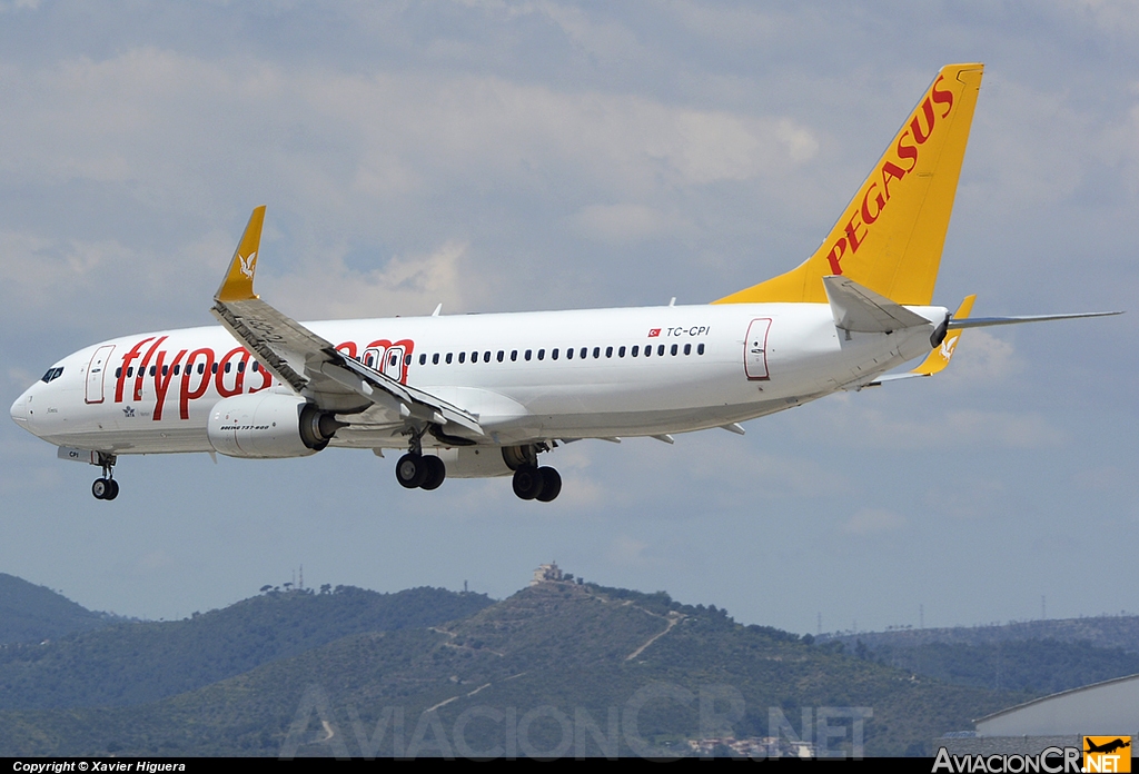 TC-CPI - Boeing 737-86R - Pegasus Airlines