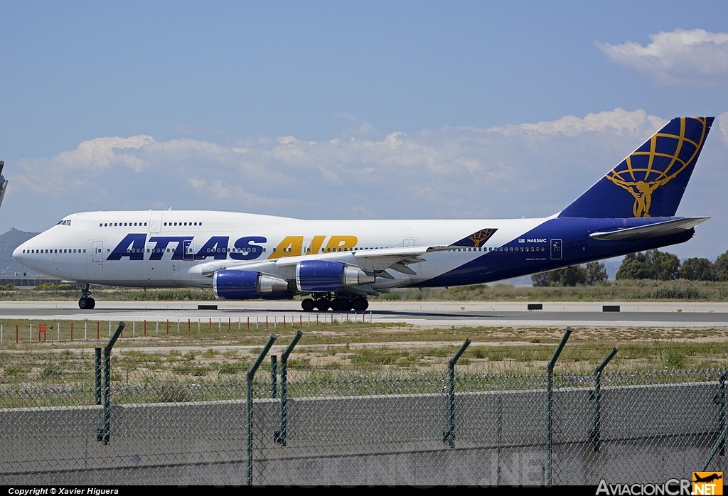 N465MC - Boeing 747-446 - Atlas Air