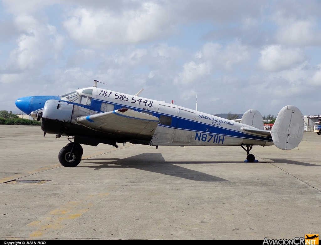 N8711H - Beech E18S - Seven Stars Air Cargo