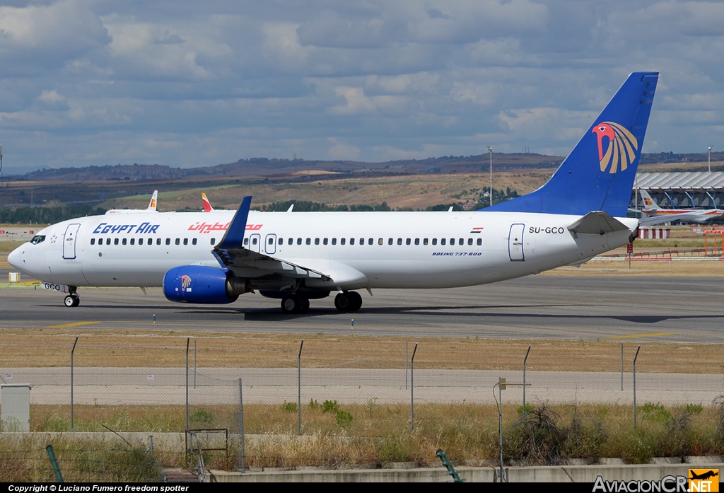 SU-GCO - Boeing 737-866 - EgyptAir
