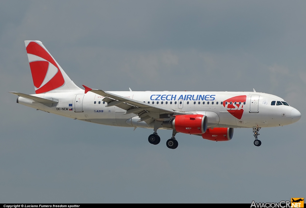OK-NEM - Airbus A319-112 - CSA - Czech Airlines