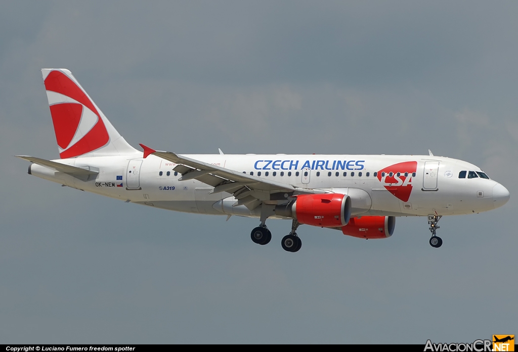 OK-NEM - Airbus A319-112 - CSA - Czech Airlines