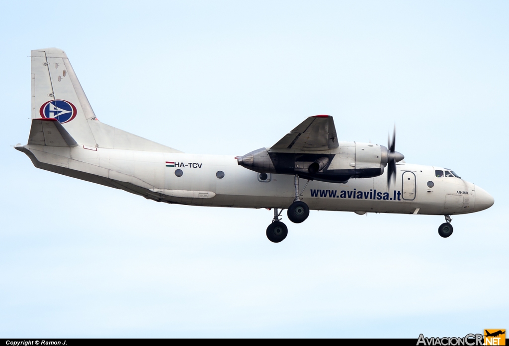 HA-TCV - Antonov AN-26B - CityLine Hungary