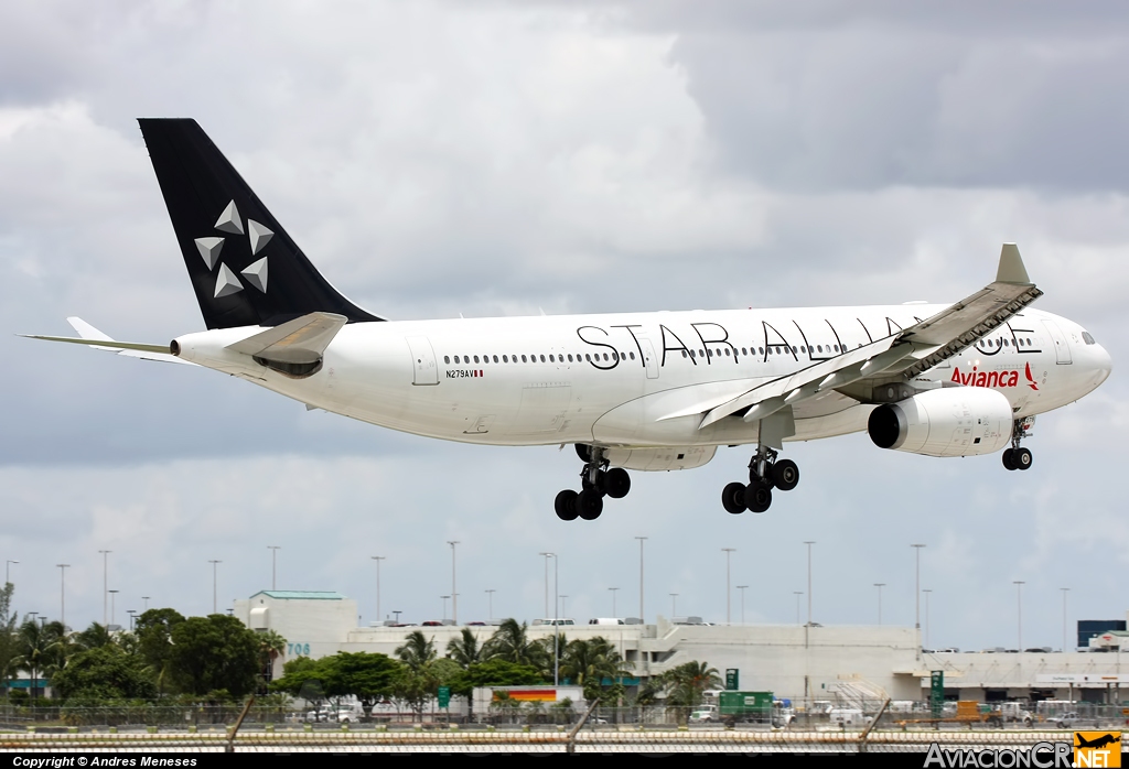 N279AV - Airbus A330-243 - TACA Perú