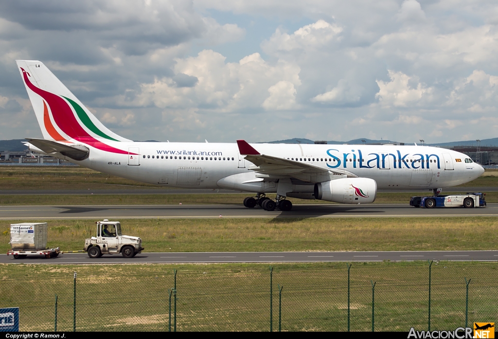 4R-ALA - Airbus A330-243 - SriLankan Airlines