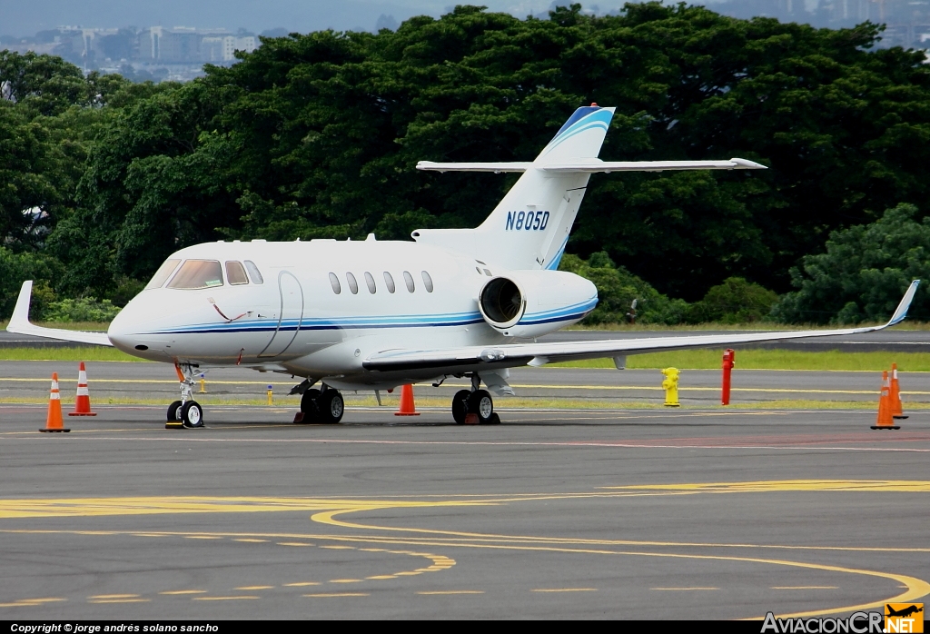 N805D - Raytheon Hawker 800 - Privado