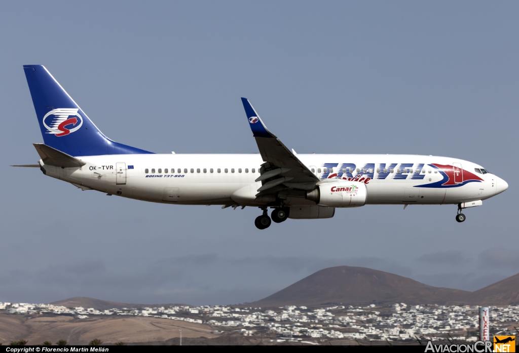 OK-TVR - Boeing 737-86N - Travel Service