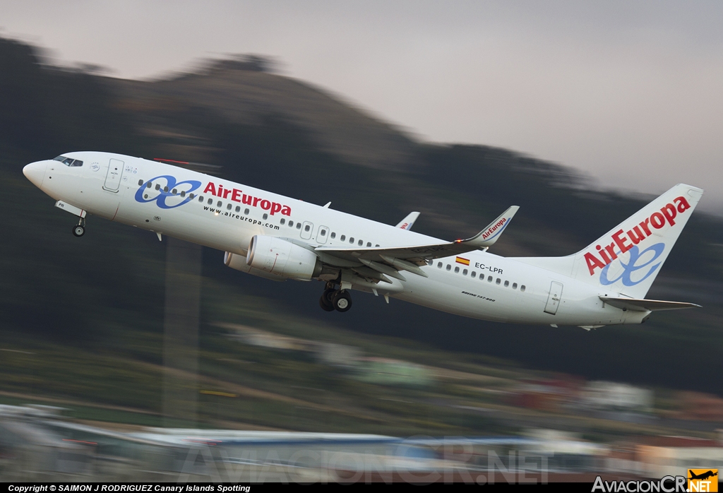 EC-LPR - Boeing 737-85P - Air Europa