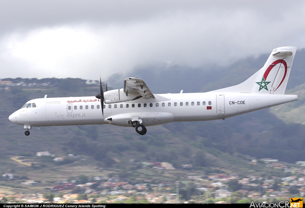 CN-COE - ATR 72-212A - Royal Air Maroc - RAM