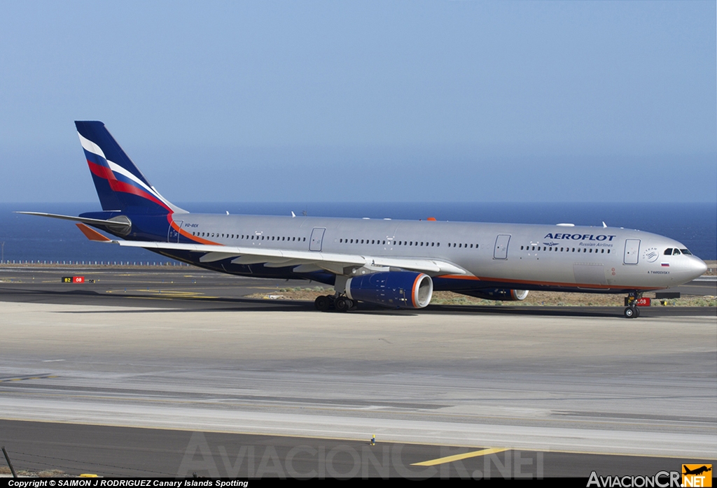 VQ-BEK - Airbus A330-343X - Aeroflot  - Russian Airlines