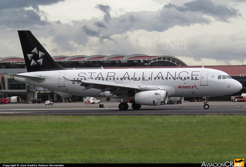 N522TA - Airbus A319-132 - Taca