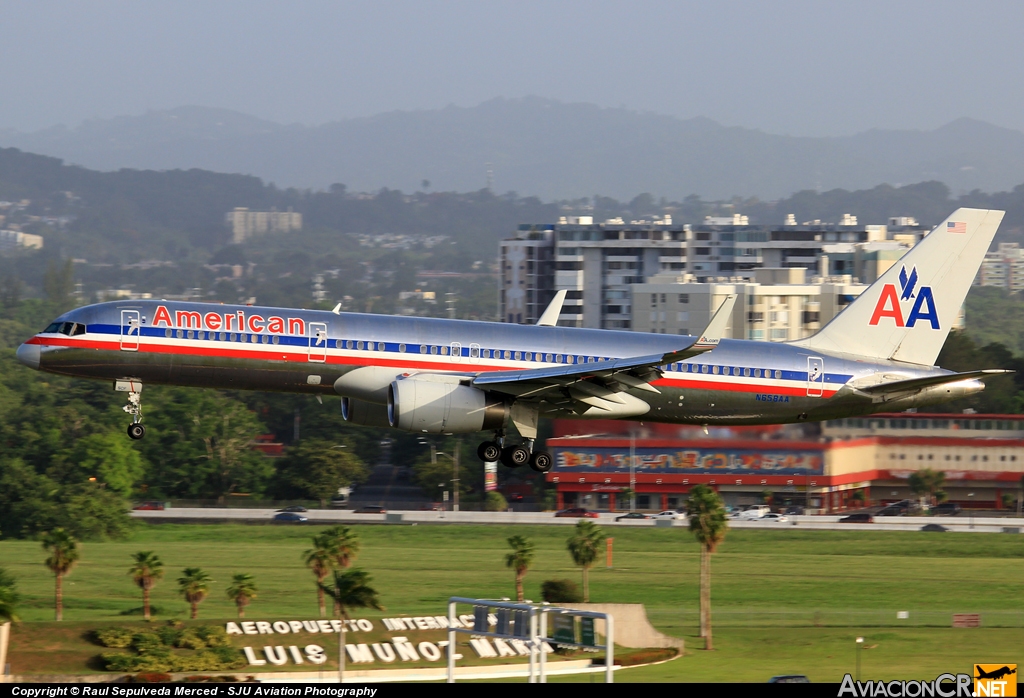 N658AA - Boeing 757-223 - American Airlines