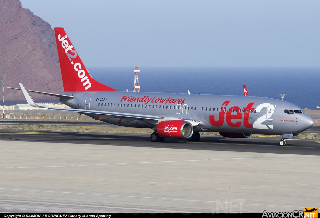 G-GDFV - Boeing 737-85F - Jet2.com