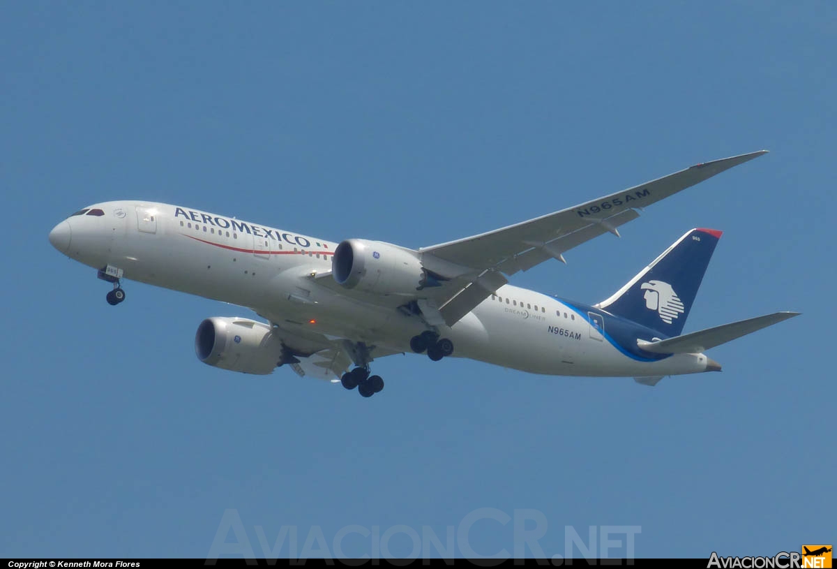 N965AM - Boeing 787-8 Dreamliner - Aeromexico