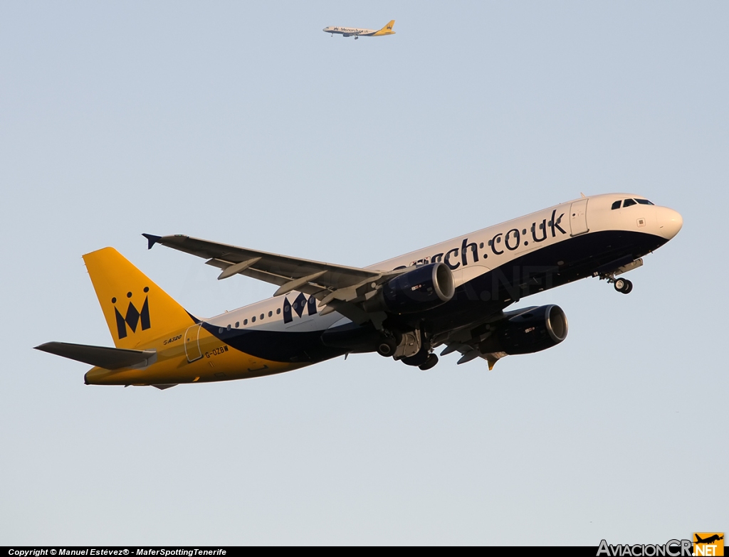 G-OZBW - Airbus A320-214 - Monarch Airlines