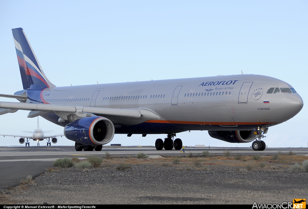 VQ-BMX - Airbus A330-343X - Aeroflot  - Russian Airlines