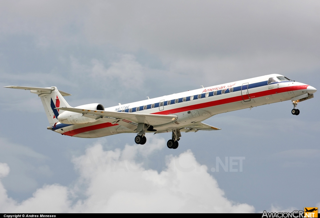 N677AE - Embraer ERJ-145LR  - American Eagle