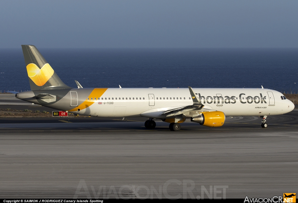 G-TCDD - Airbus A321-211 - Thomas Cook Airlines